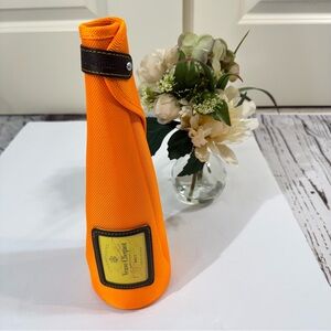 Veuve Clicquot Champagne Brut insulated Ice Jacket bottle cooler.